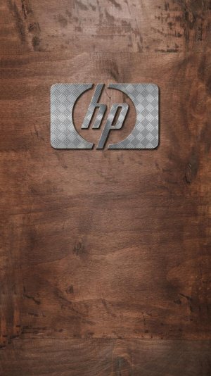 HP retro metal logo wooden desk.jpg