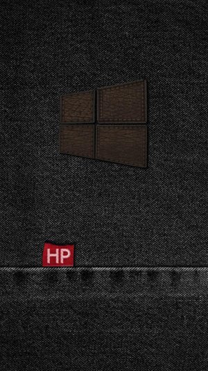 HP logo-Win 10 leather patch-dark jeans.jpg