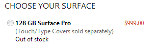 Surface Pro out of stock.PNG