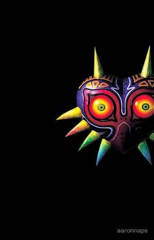 zelda majora's mask_ iPhone _ iPod Cases by aaron.jpeg