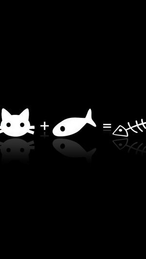 Cat-Like-Fish-Art-iphone-6-wallpaper-ilikewallpaper_com.jpg