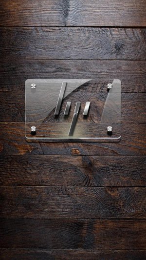 HP new metal logo on glass- old wooden background.jpg