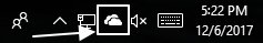 OneDrive next to clock.jpg