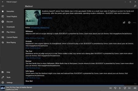 Podcast Lounge 2 - Windows Desktop - Screenshot 05 - Episodes 2.png